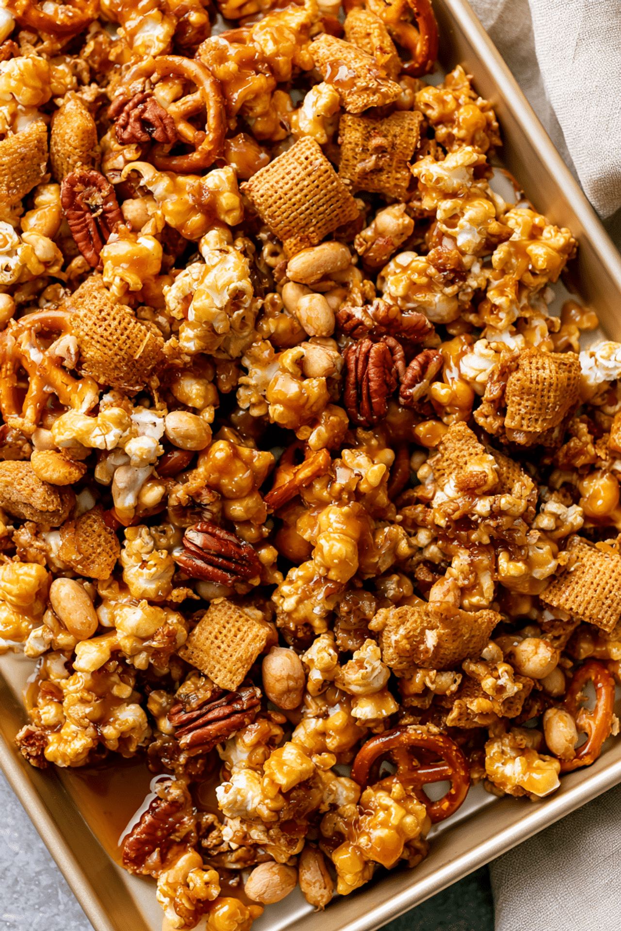 Caramel Corn Snack Mix