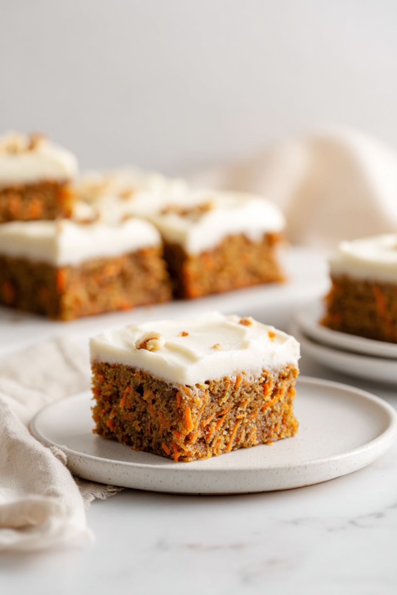 Carrot Cake Bars with Cream Cheese Frosting