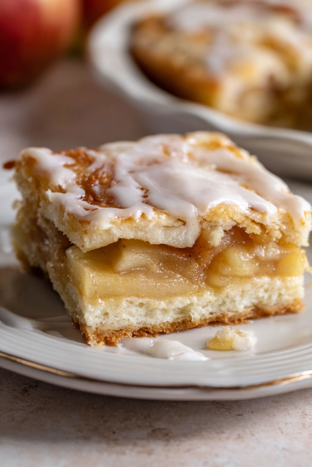 Chicago-Style Bakery Apple Slices