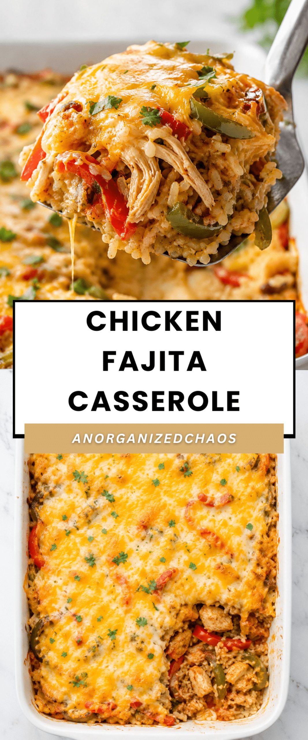 Chicken Fajita Casserole