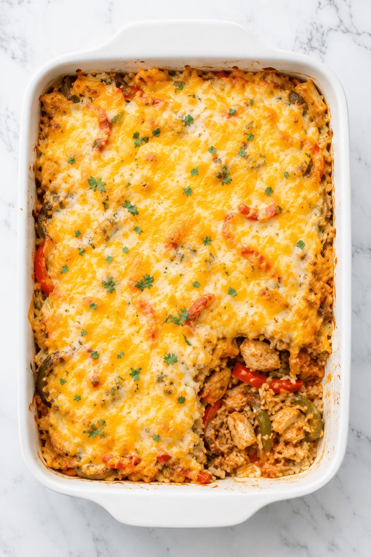 Chicken Fajita Casserole