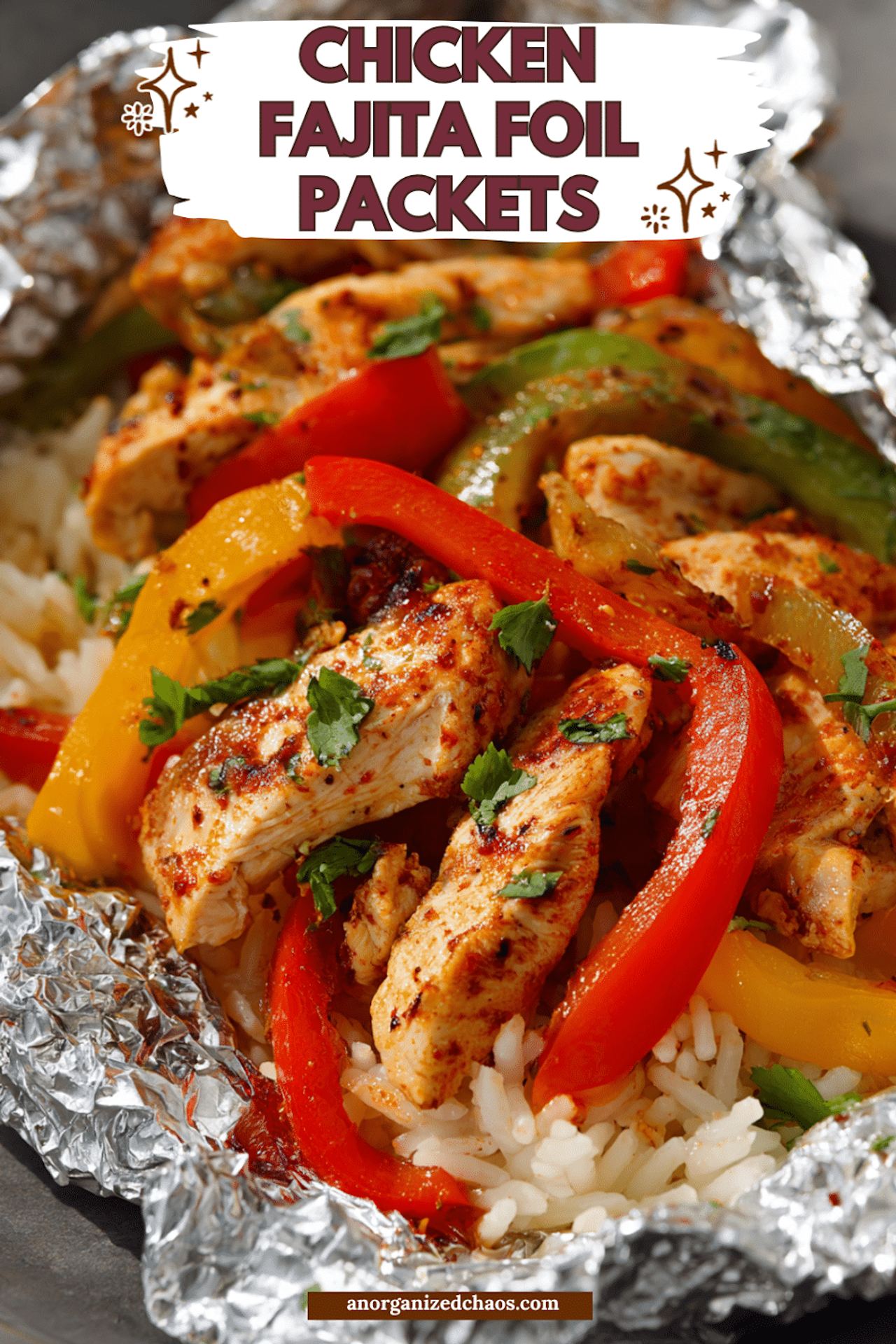 Chicken Fajita Foil Packets