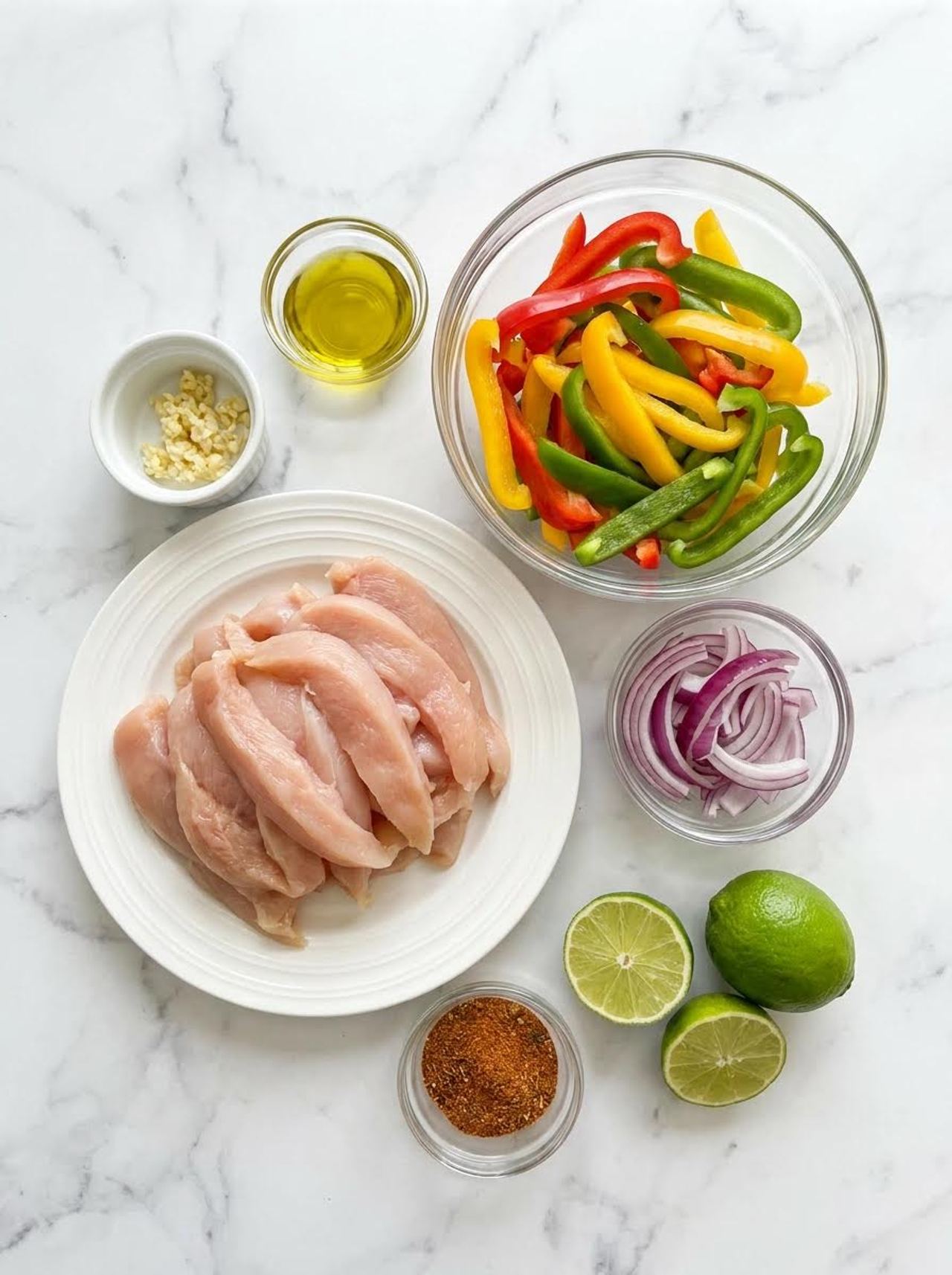 Chicken Fajita Foil Packets