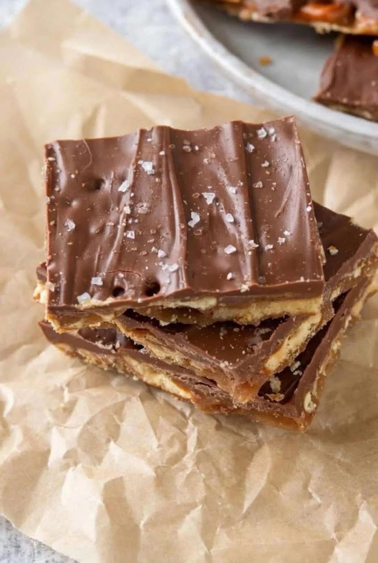 Chocolate Caramel Pretzel Bars