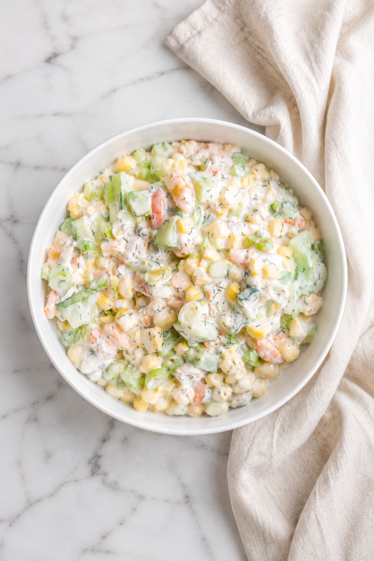 Chopped Shrimp Salad