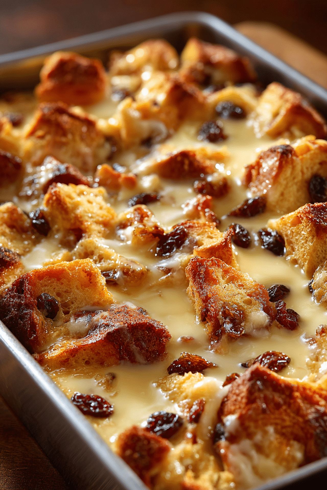 Cinnamon Raisin Bread Pudding