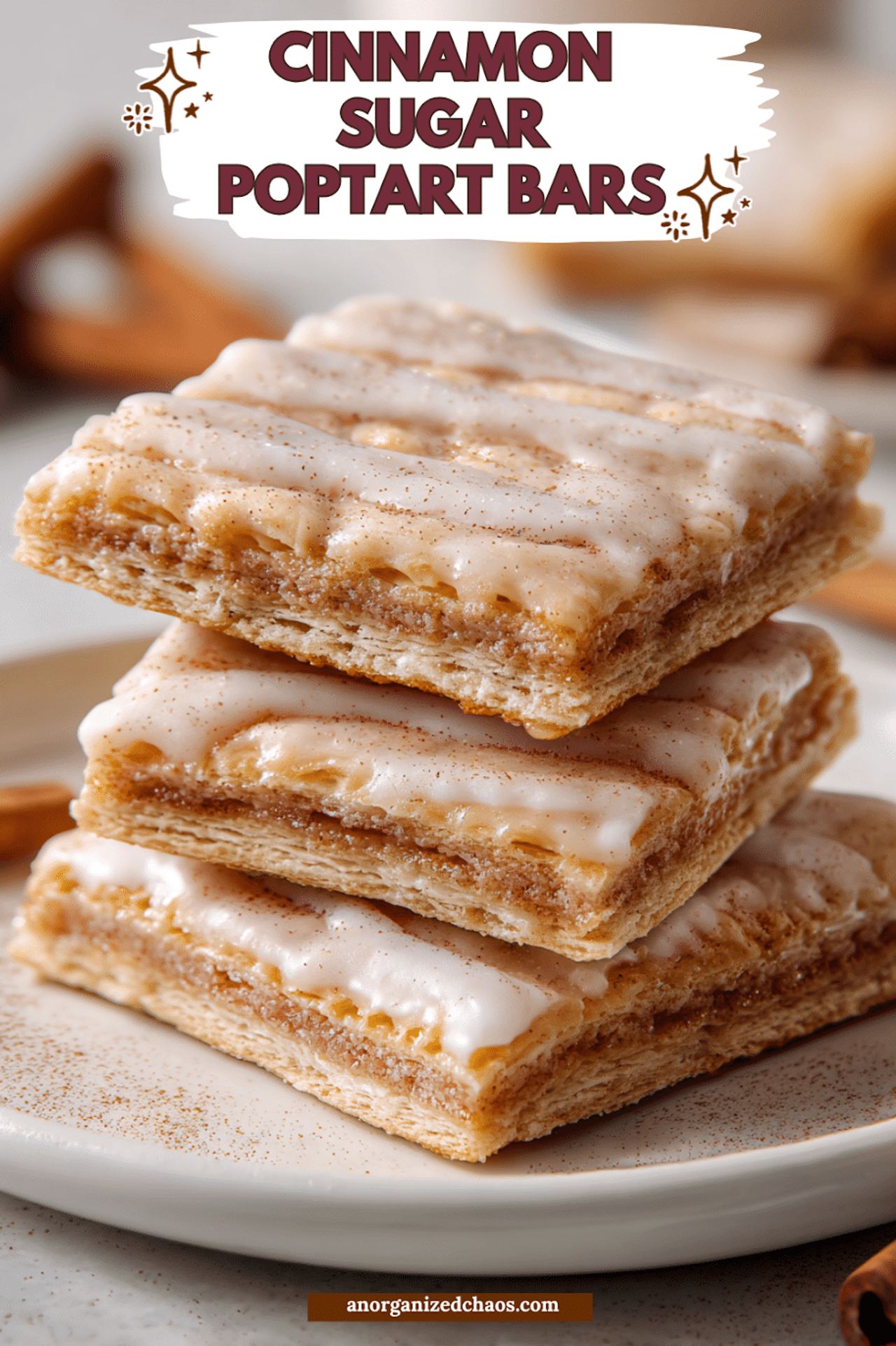 Cinnamon Sugar Poptart Bars