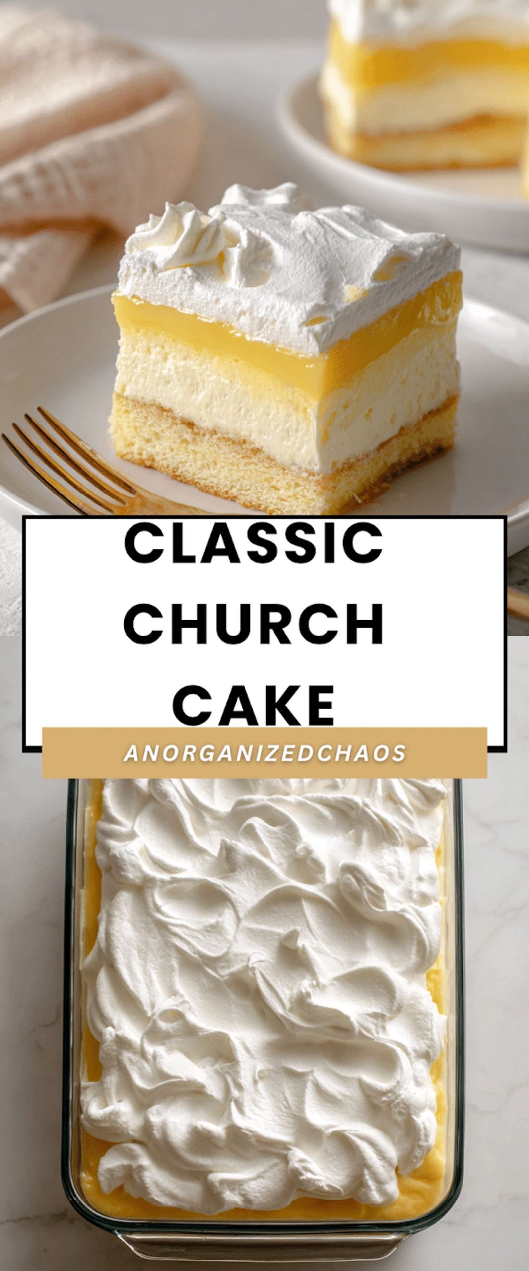 Classic Church Cake