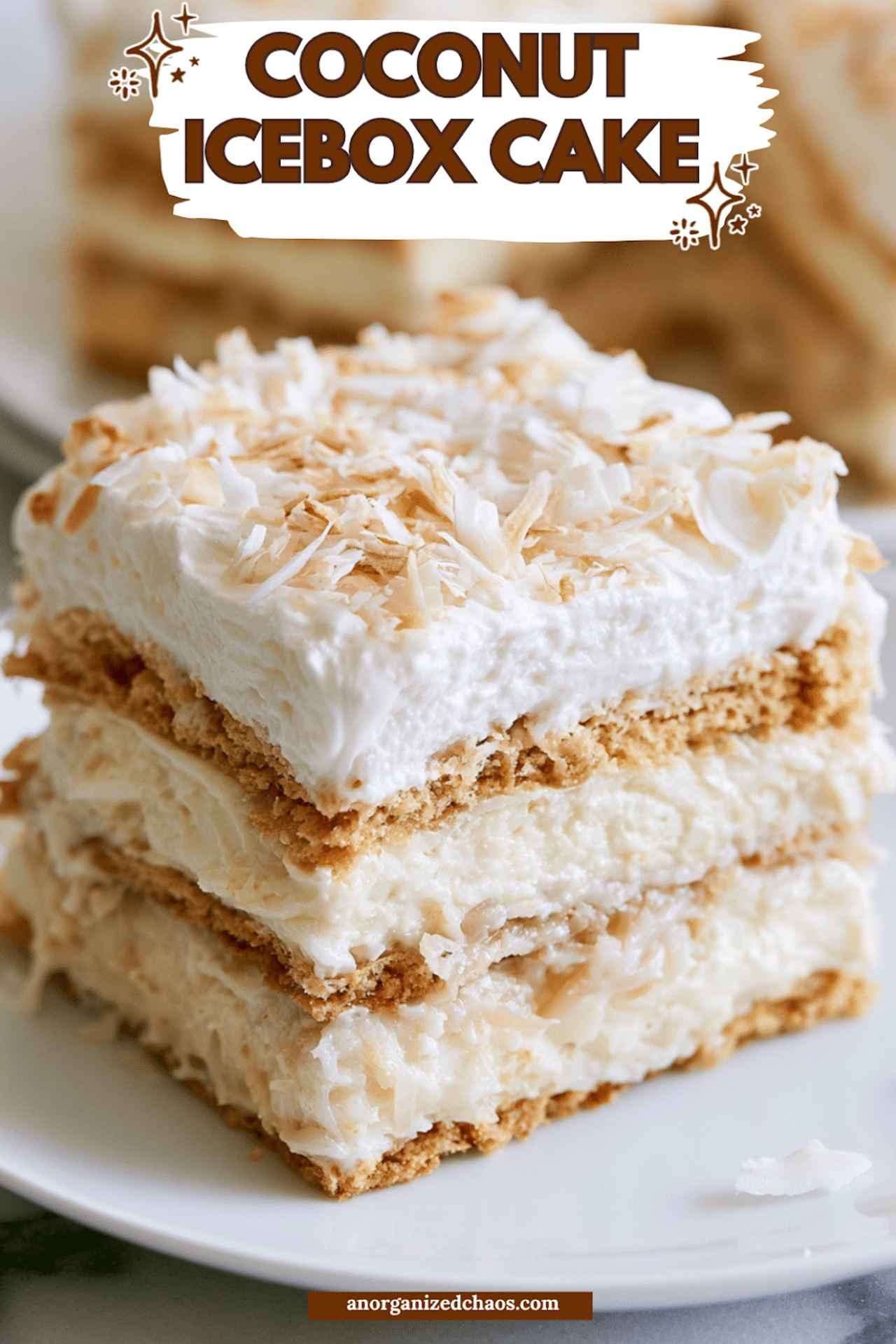 Coconut Icebox Cake