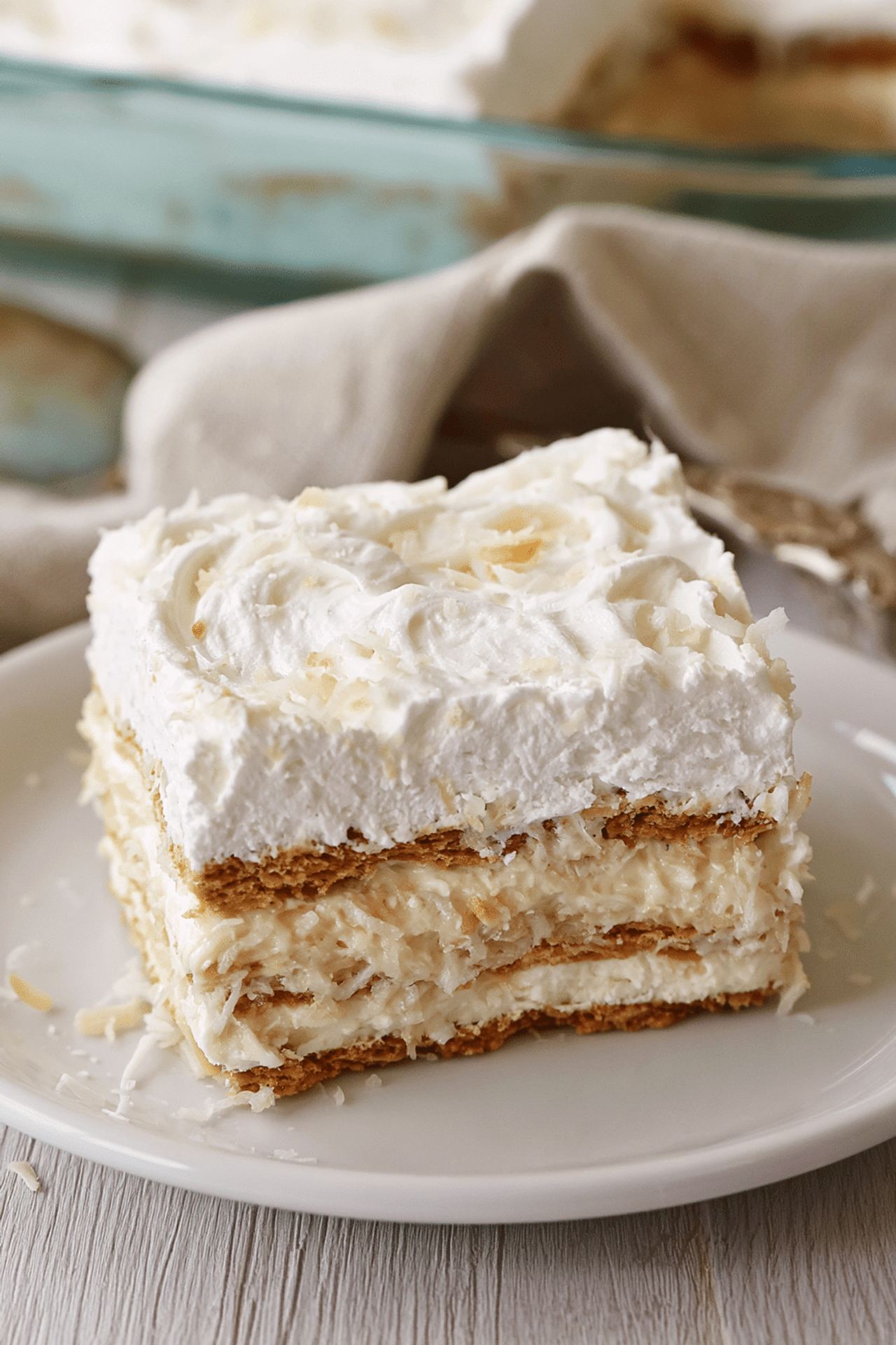 Coconut Icebox Cake