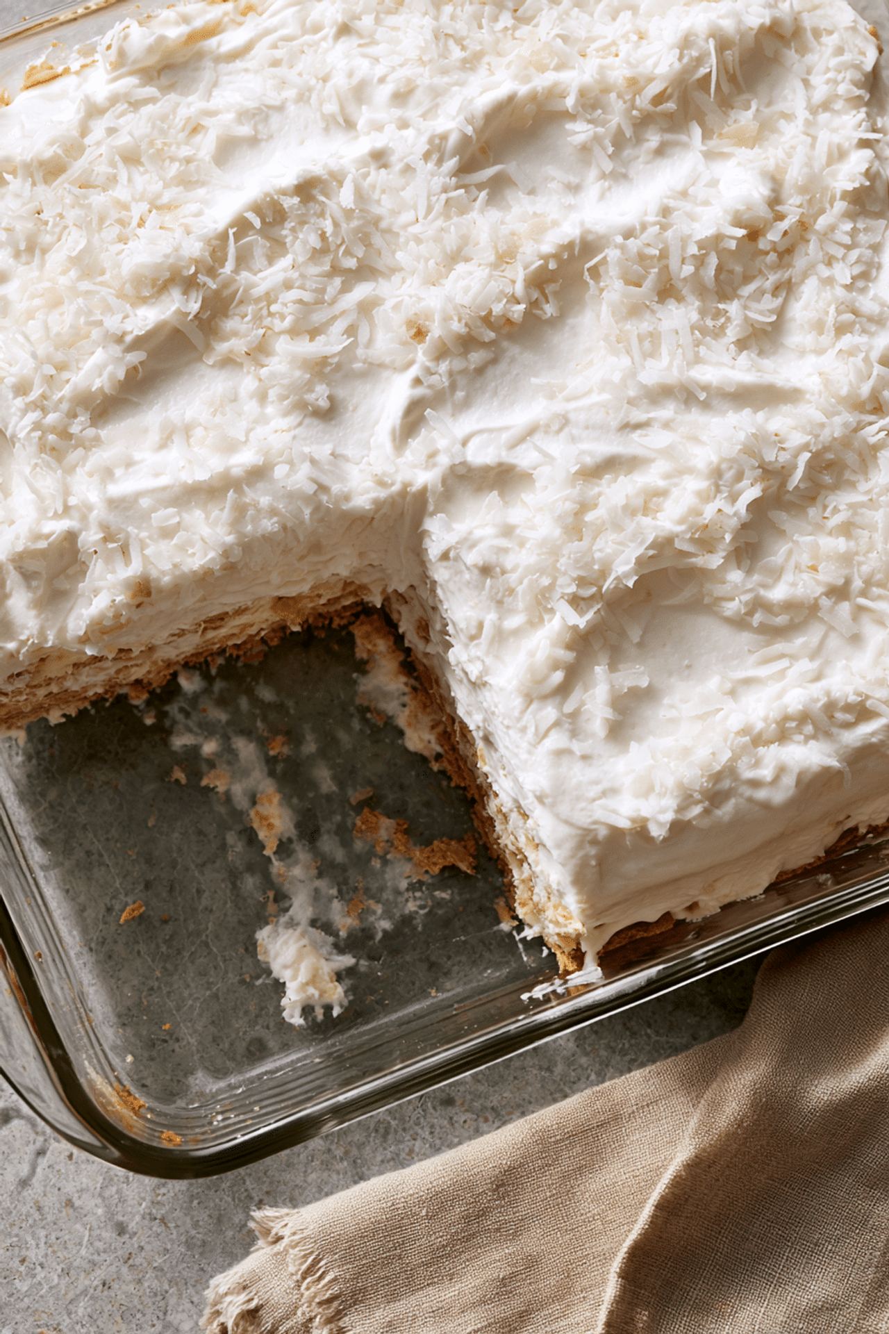 Coconut Icebox Cake
