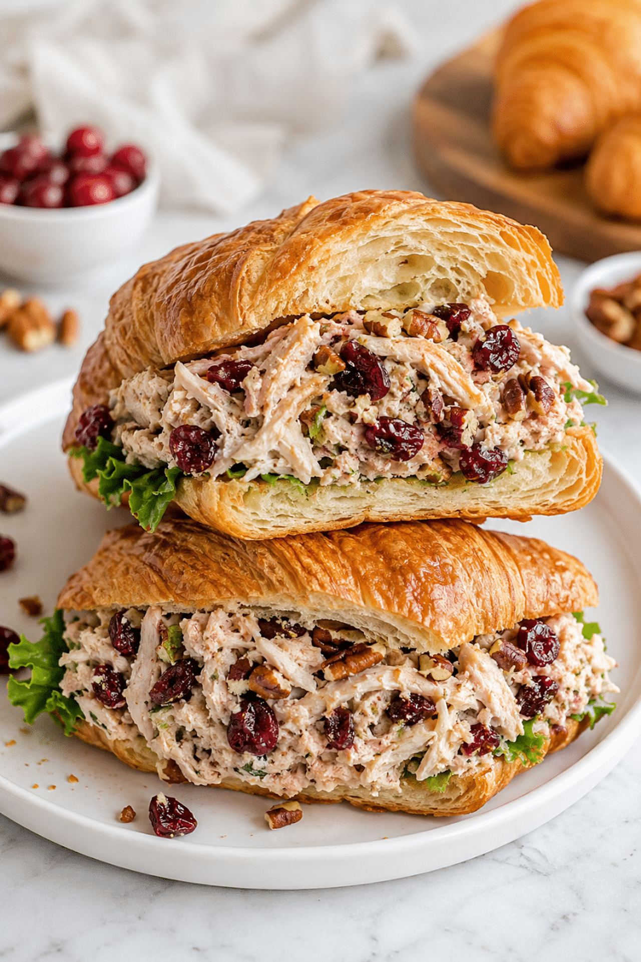 Cranberry and Pecan Chicken Salad