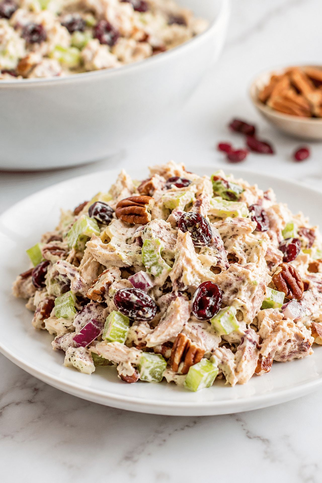 Cranberry and Pecan Chicken Salad