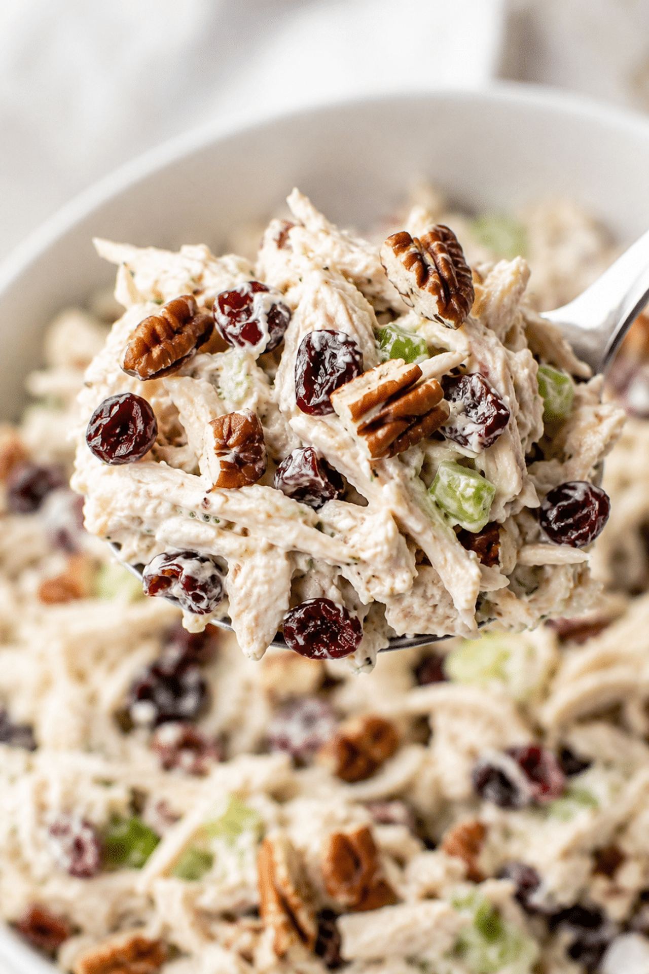 Cranberry and Pecan Chicken Salad