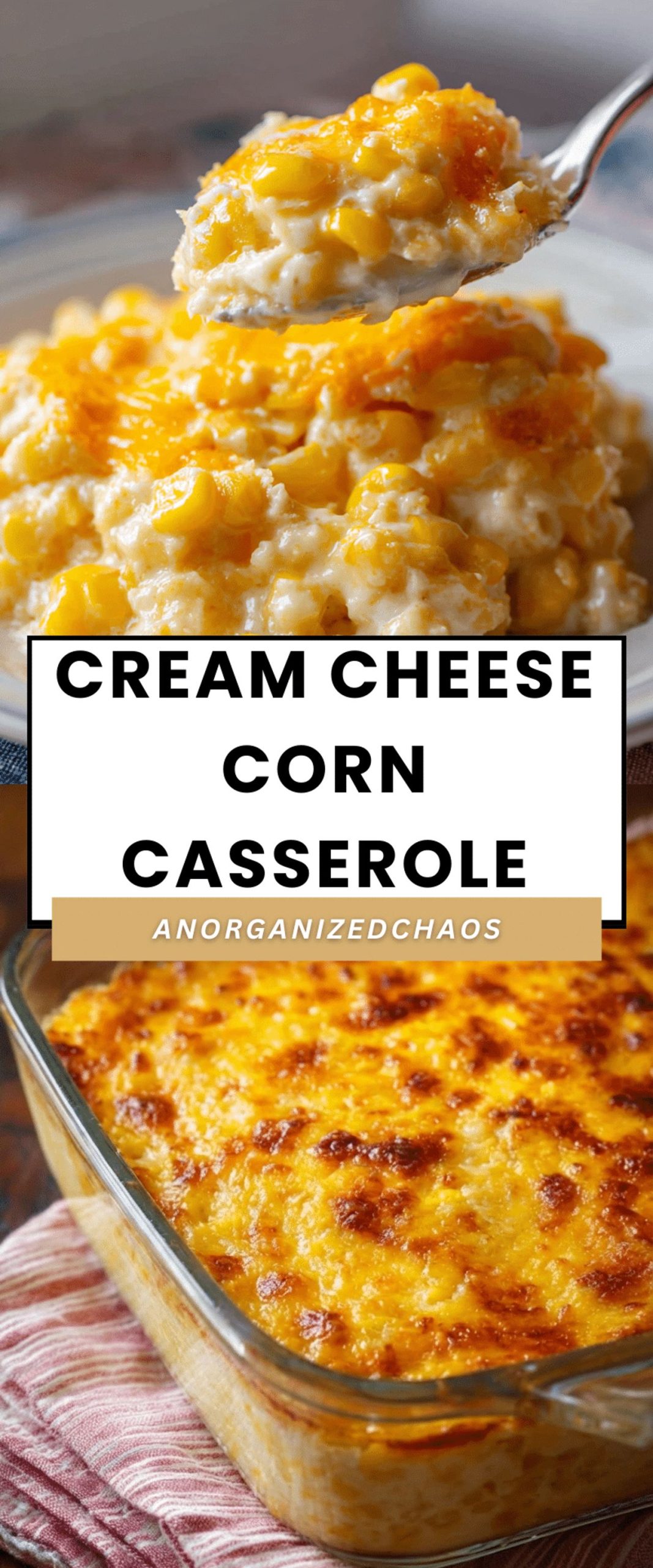 Cream Cheese Corn Casserole