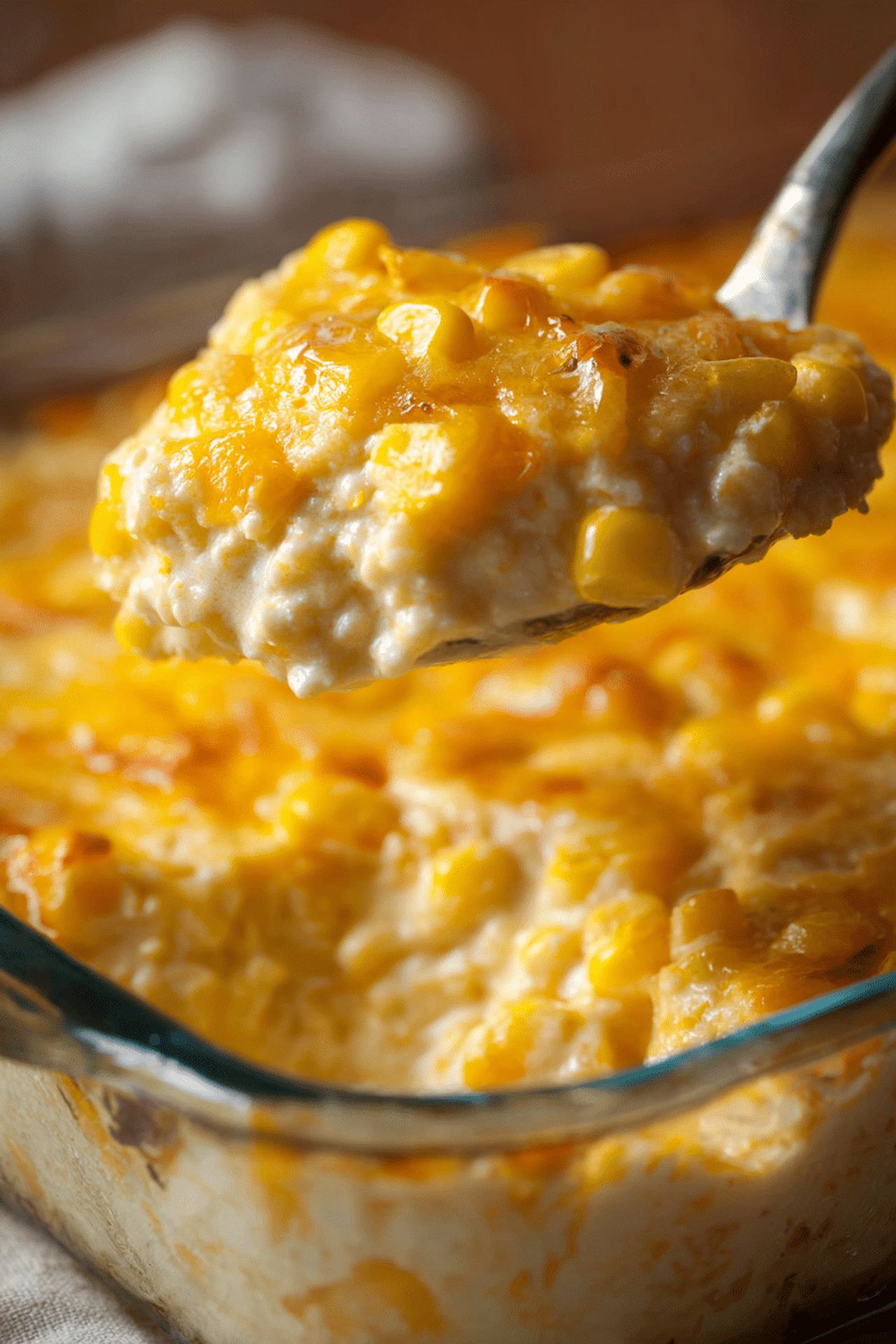Cream Cheese Corn Casserole