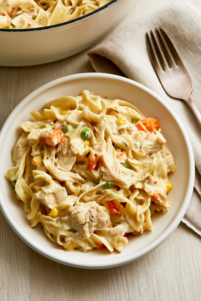 Creamy Chicken and Noodles