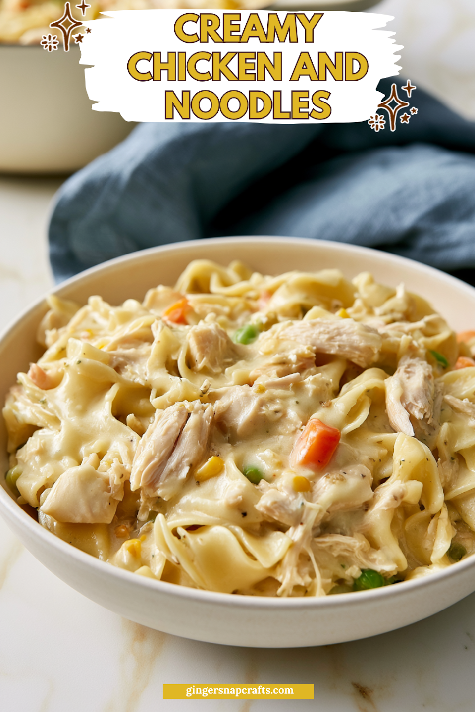Creamy Chicken and Noodles