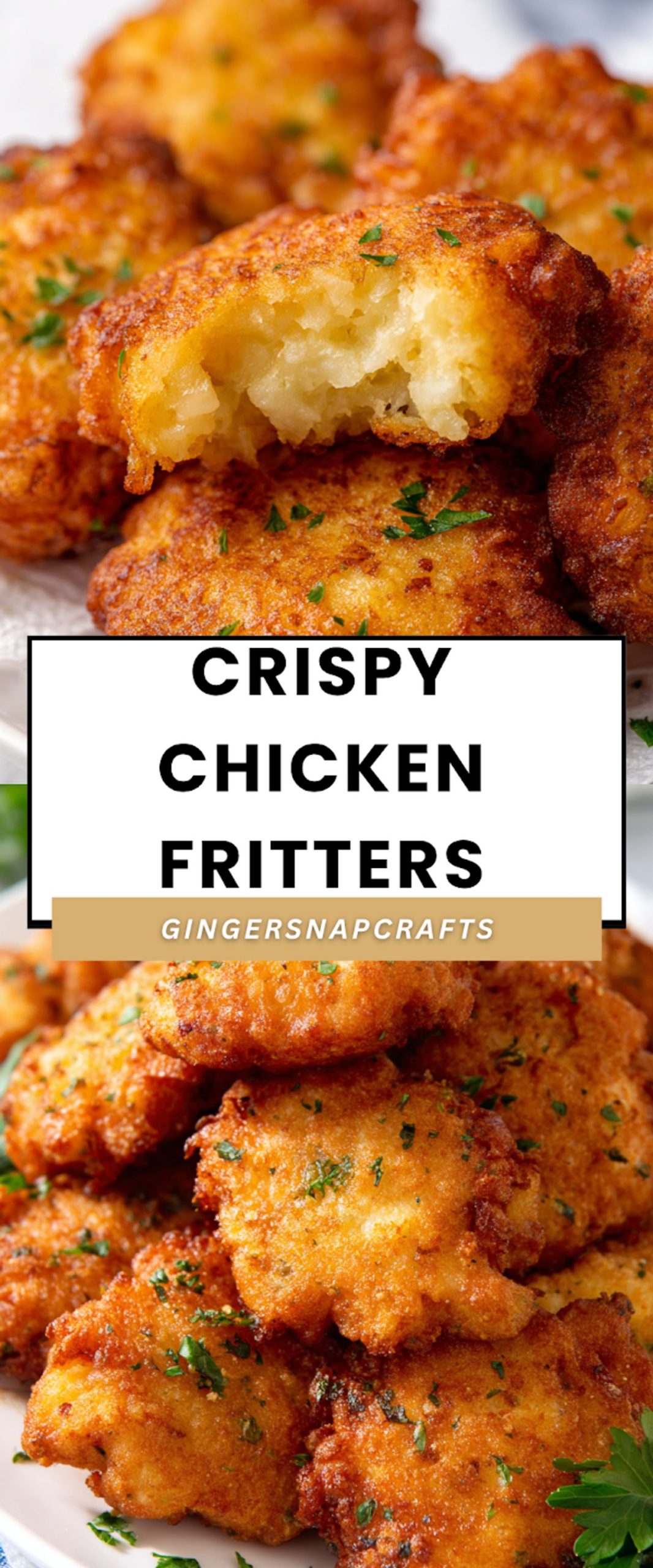 Crispy Chicken Fritters