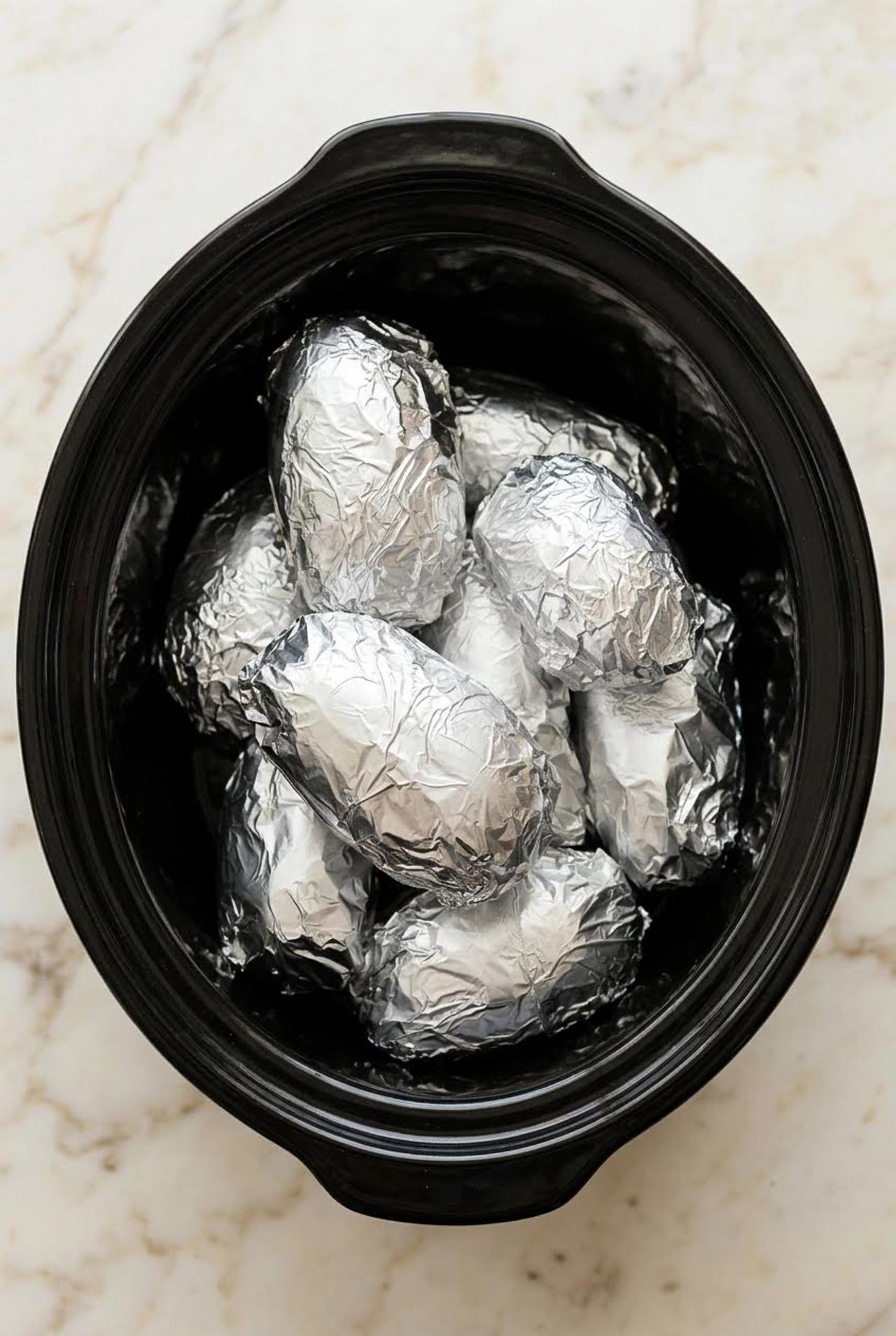 Crock Pot Baked Potatoes
