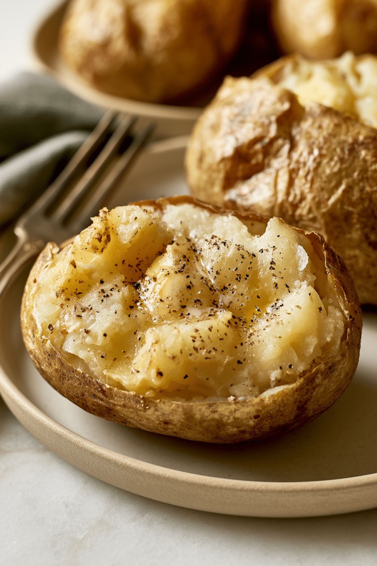 Crock Pot Baked Potatoes