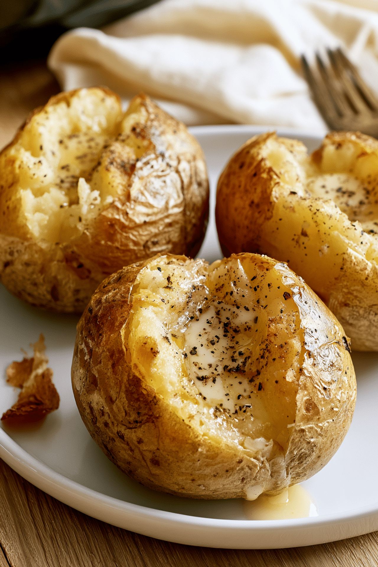 Crock Pot Baked Potatoes