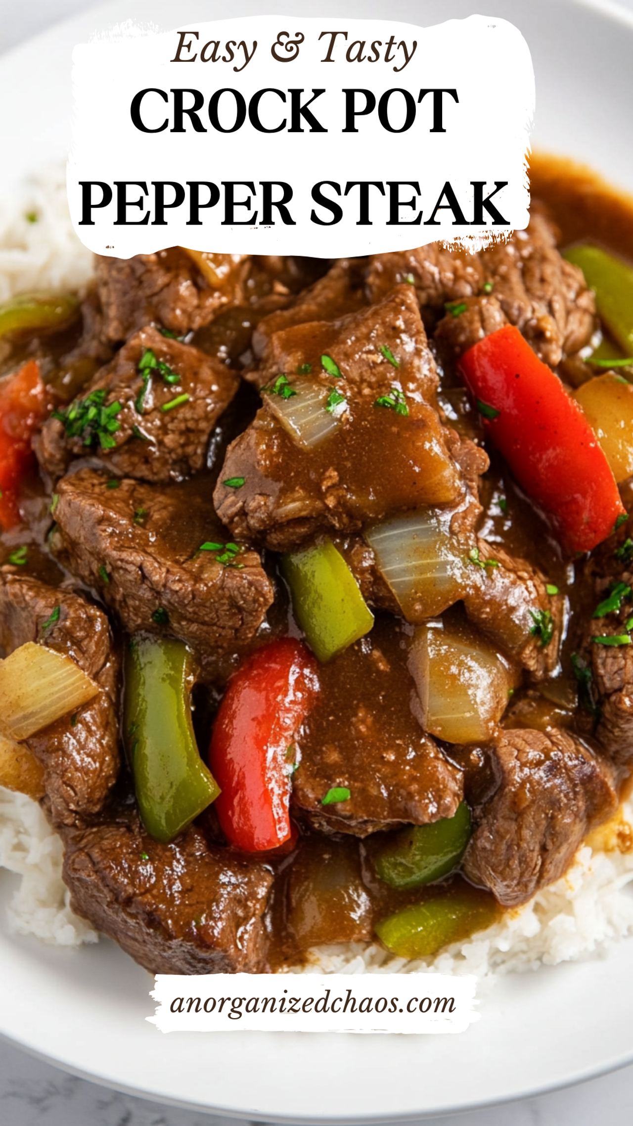 Crock Pot Pepper Steak