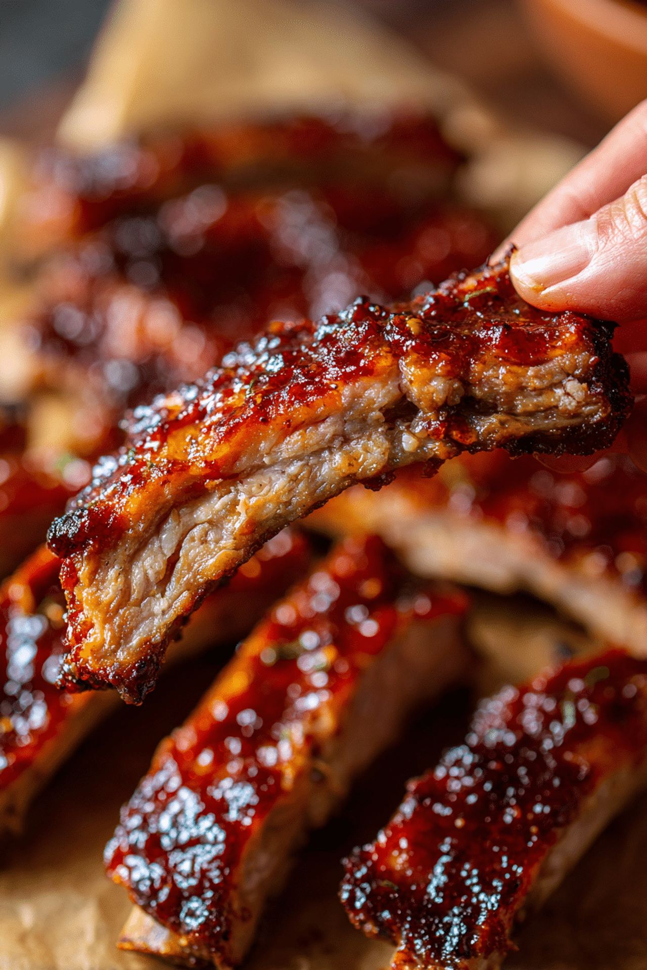 Crockpot Barbecue Ribs