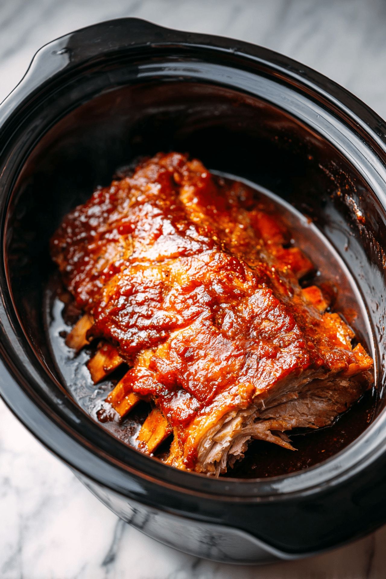 Crockpot Barbecue Ribs