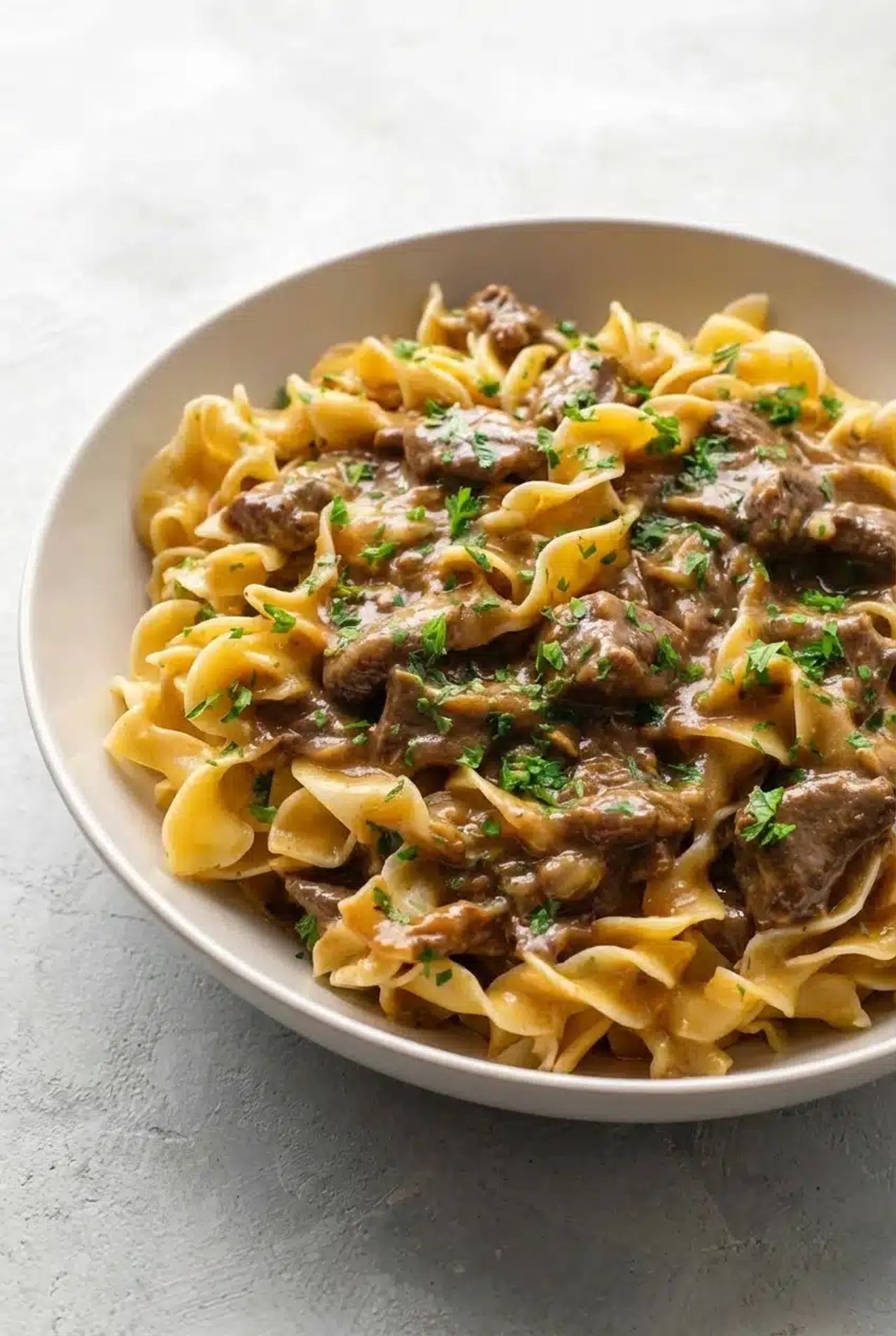 Crockpot Beef and Noodles