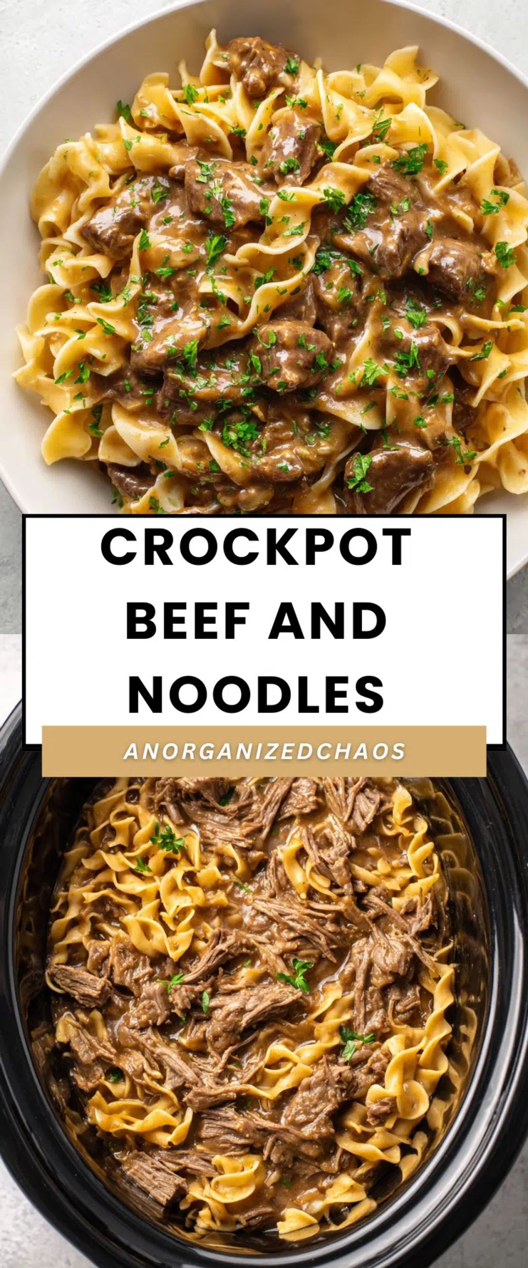 Crockpot Beef and Noodles