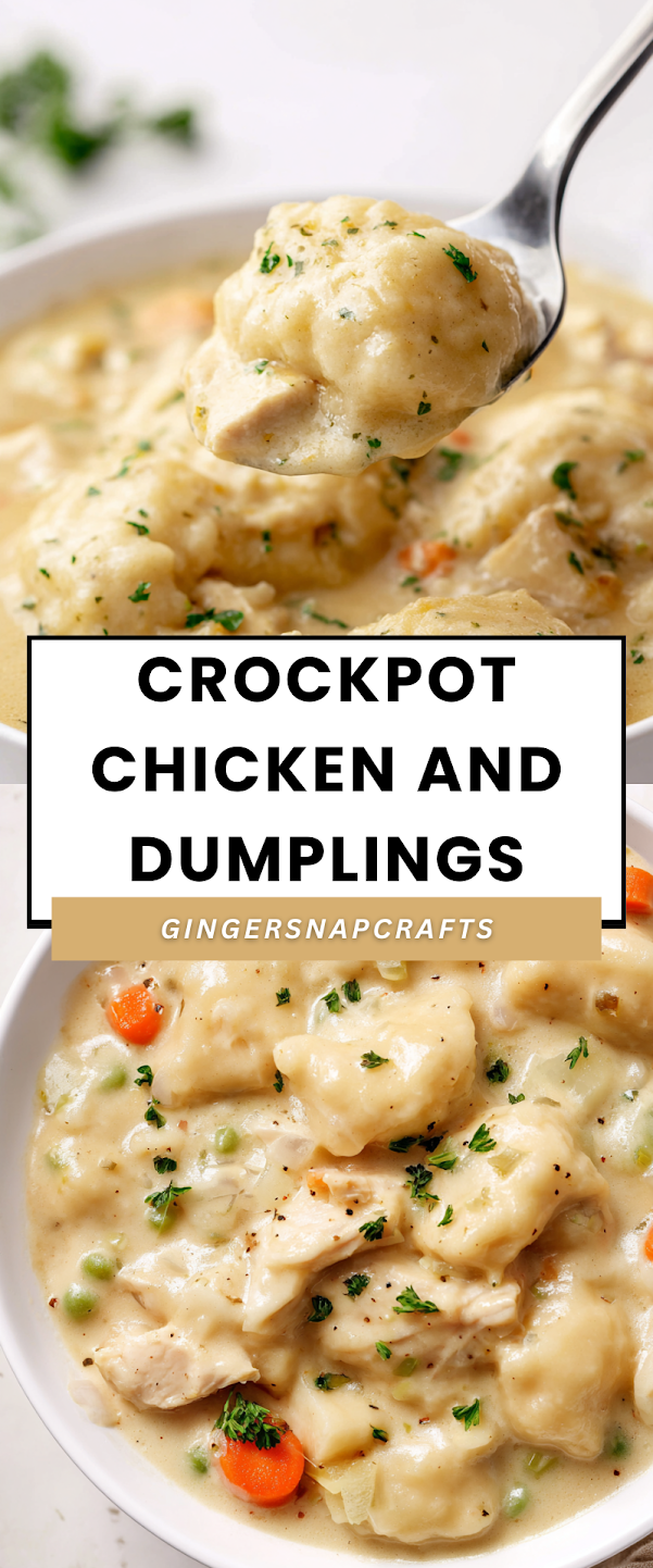 Crockpot Chicken and Dumplings