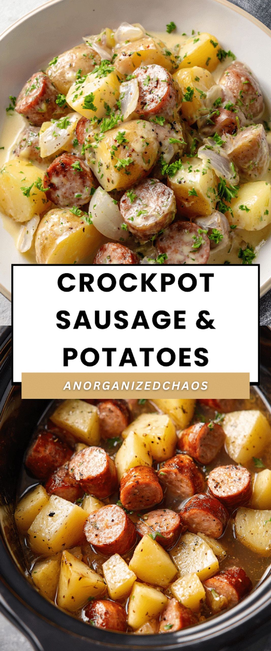 Crockpot Sausage & Potatoes