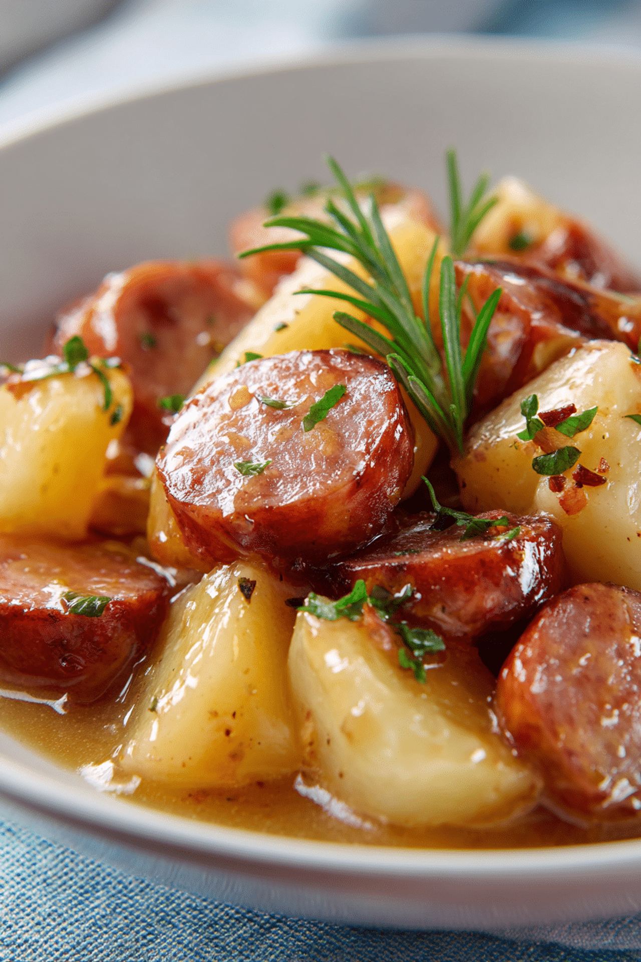 Crockpot Sausage & Potatoes