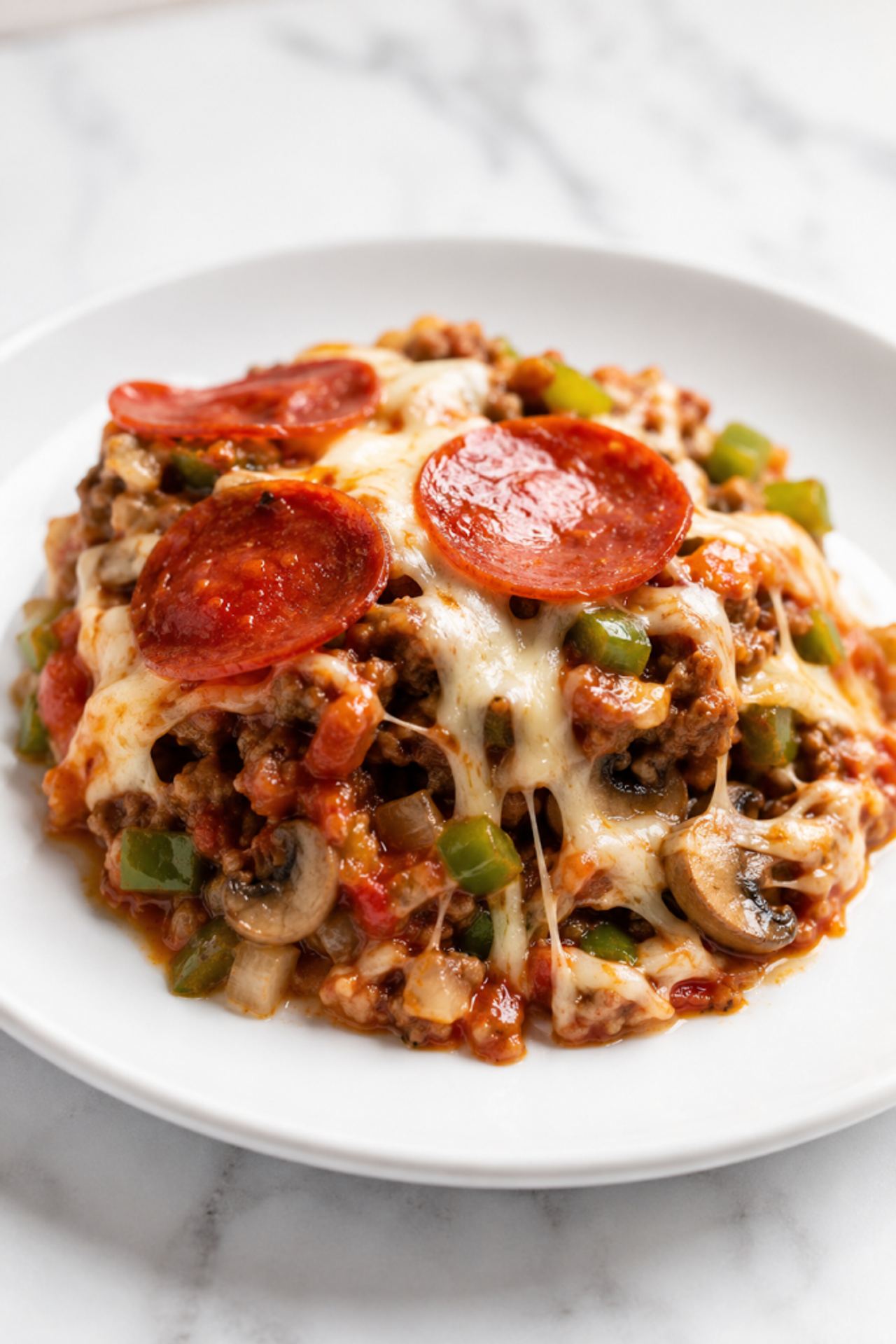 Crustless Pizza Bowl
