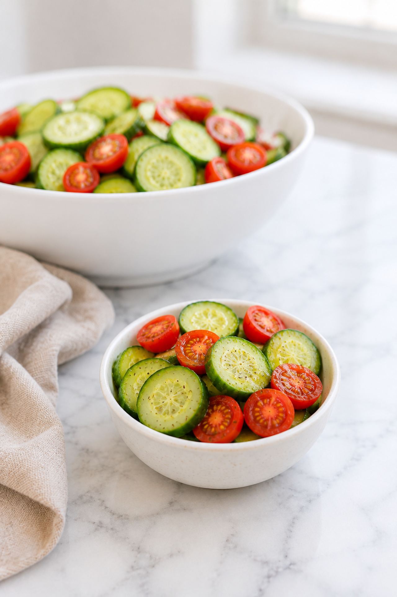 Cucumber Tomato Salad