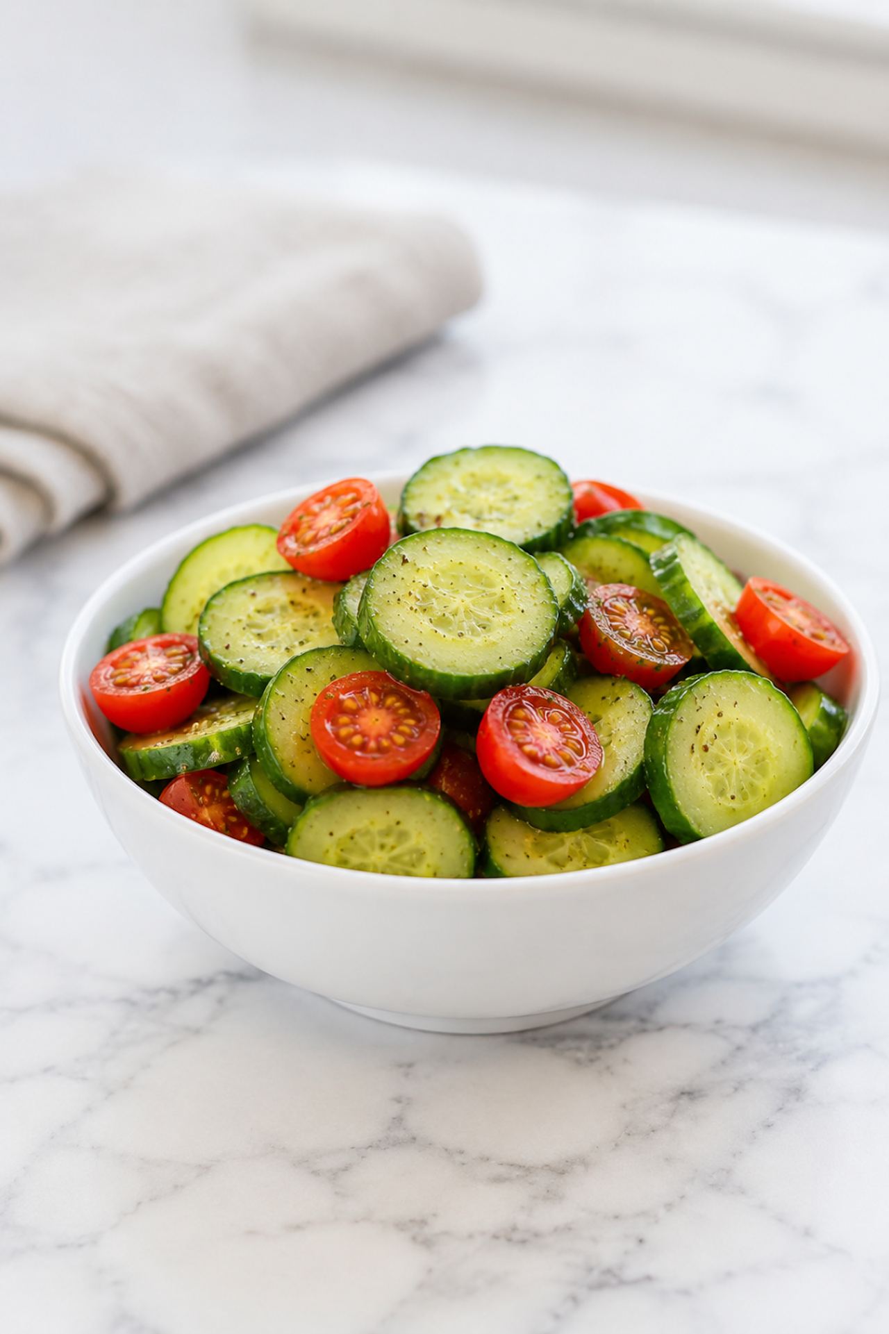 Cucumber Tomato Salad