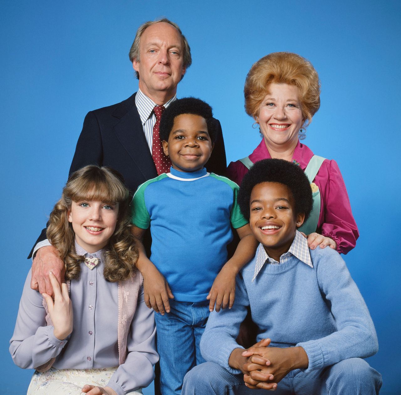 When Diff'rent Strokes premiered in 1978, its young stars were part of one of television's most recognizable families. Conrad Bain, Charlotte Rae, Gary Coleman, Todd Bridges and Dana Plato appeared together in a promotional portrait for the sitcom, which went on to become a major success and remain on the air for eight seasons. | Source: Getty Images