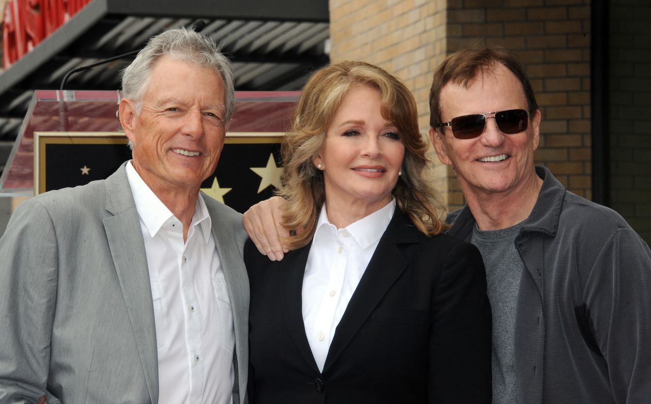 Wayne Northrop, Deidre Hall, and Josh Taylor at Hall's Star on the Hollywood Walk of Fame ceremony on May 19, 2016, in Hollywood, California. | Source: Getty Images