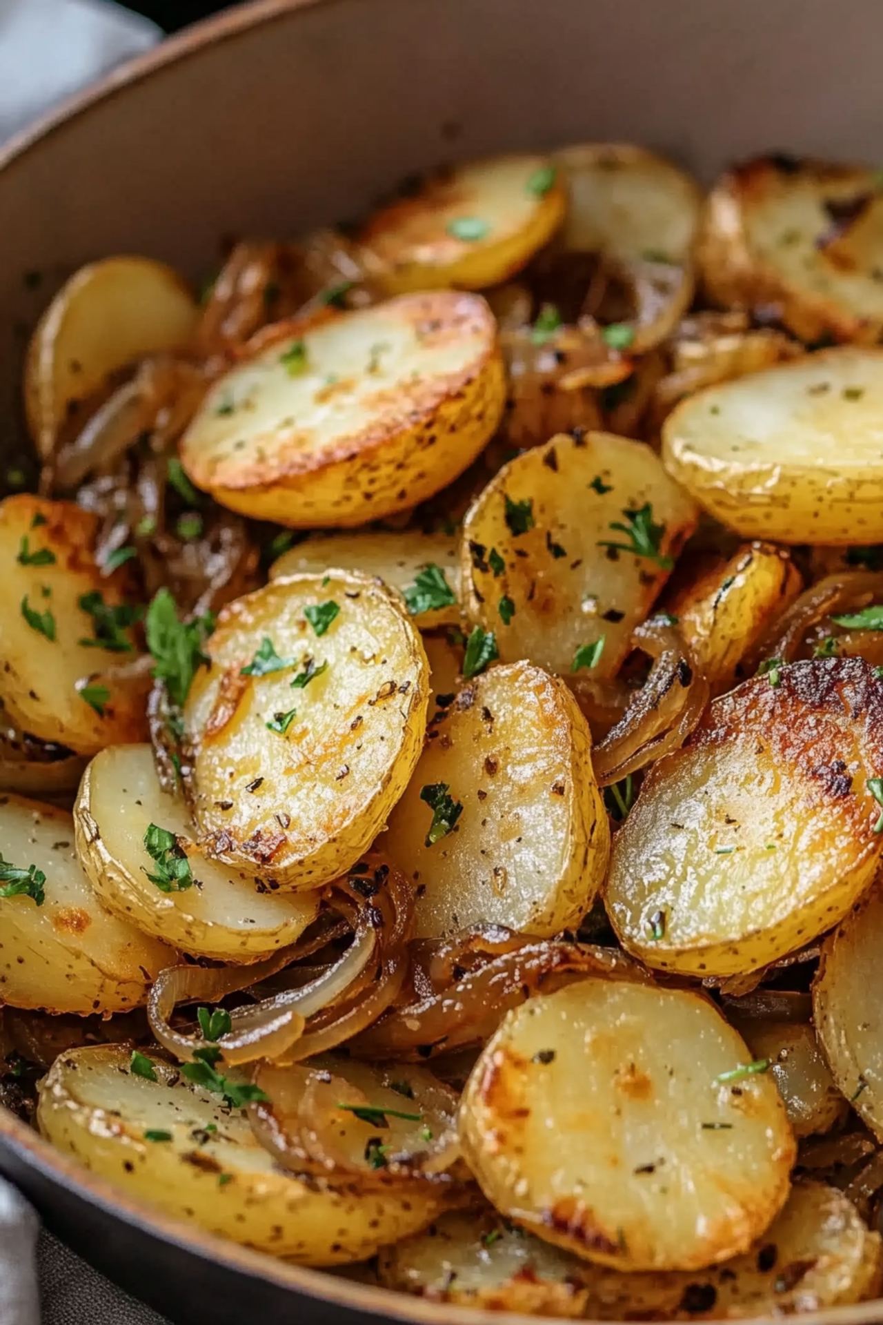 Fried Potatoes and Onions