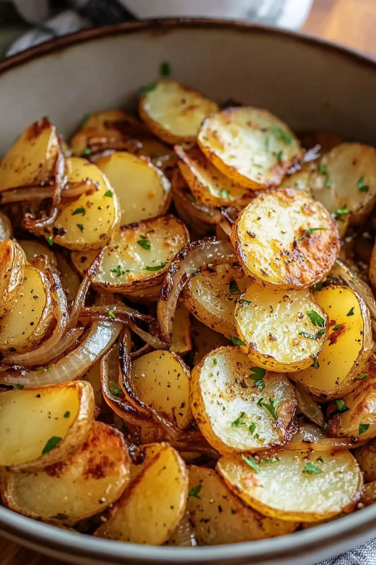 Fried Potatoes and Onions