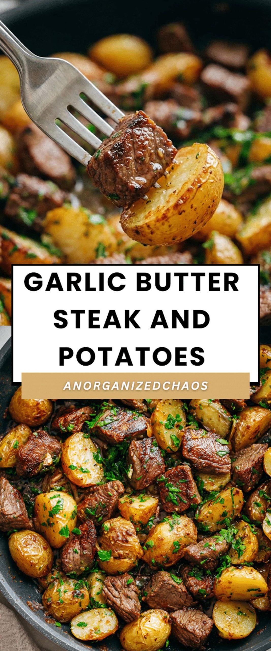 Garlic Butter Steak And Potatoes