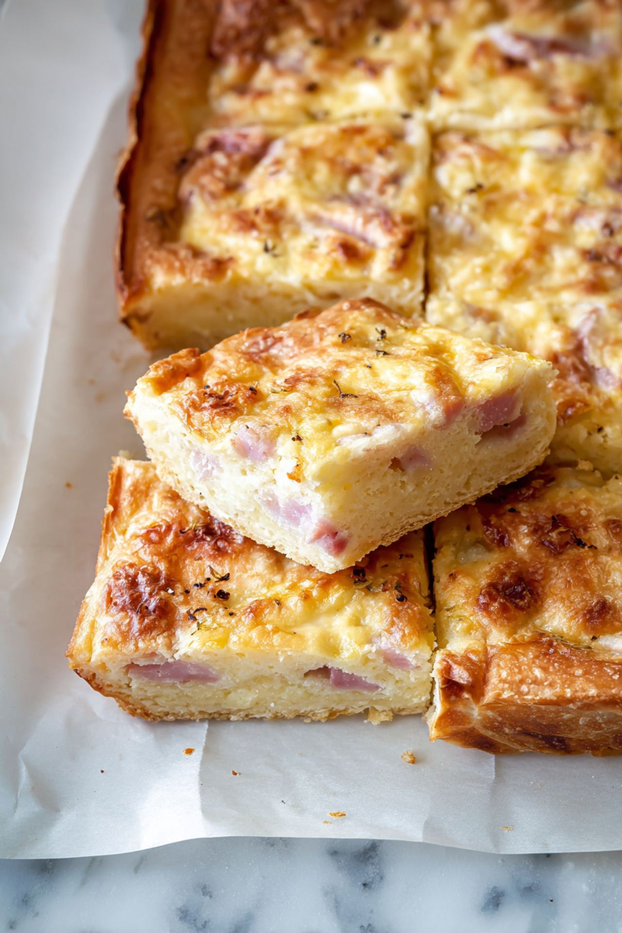 Greek Ham and Cheese Pie