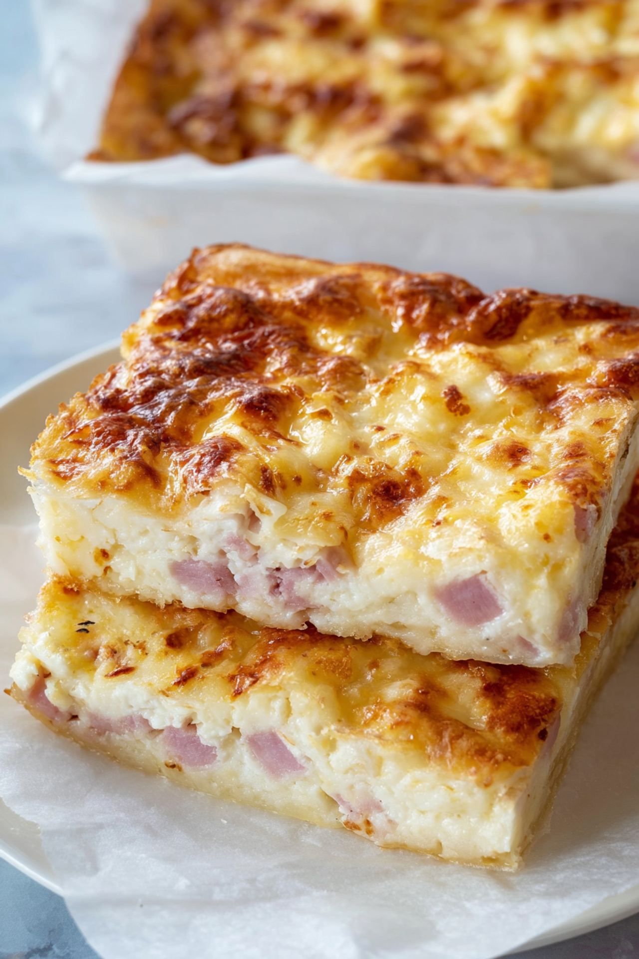 Greek Ham and Cheese Pie