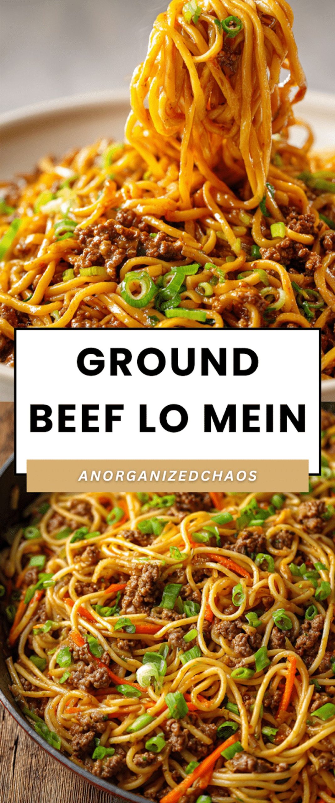 Ground Beef Lo Mein