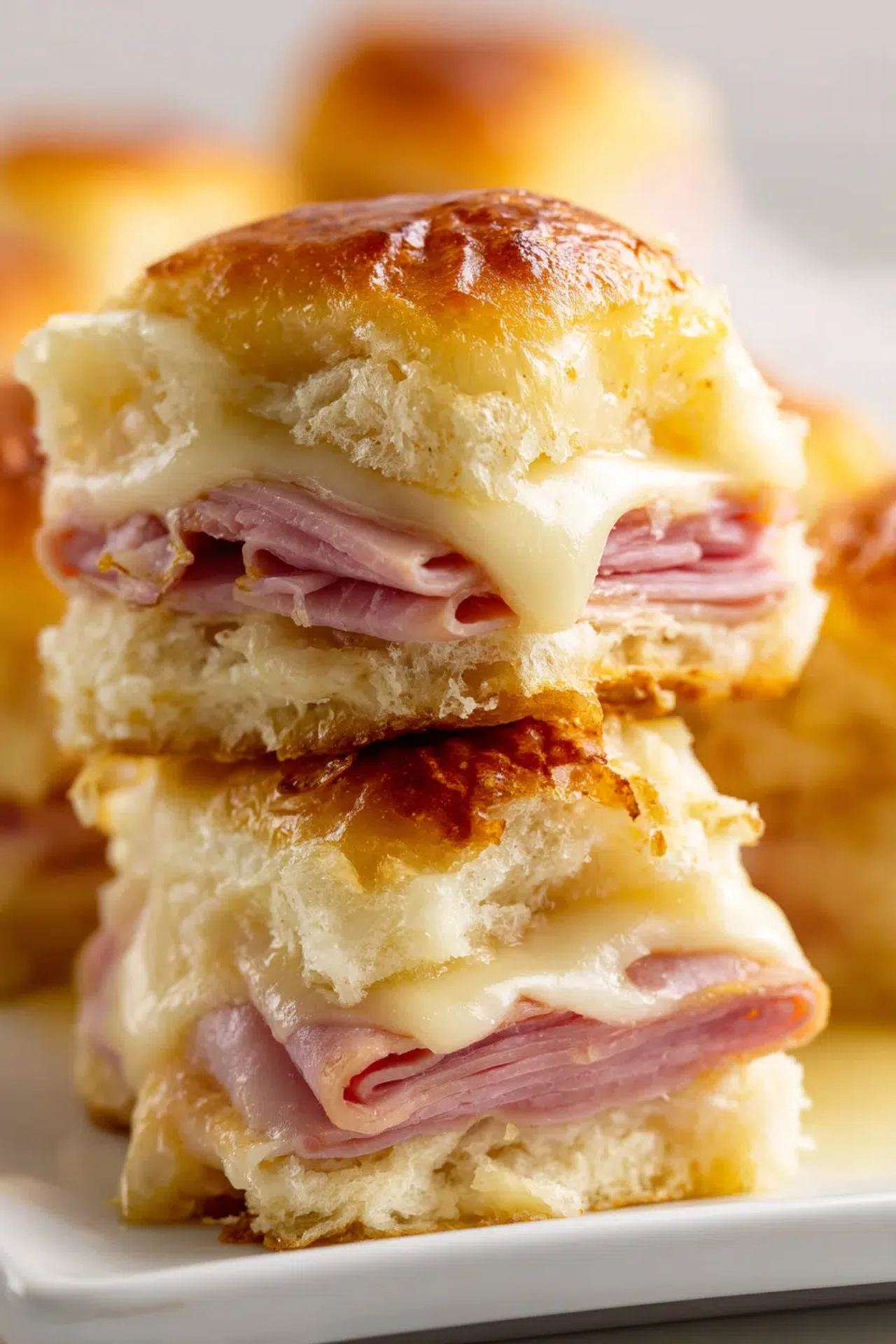 Ham and Swiss Biscuit Sliders