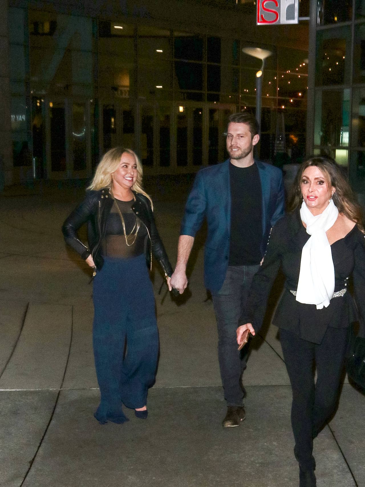 Hayden Panettiere and Brian Hickerson attend an event together in 2019, during their early years as a couple. | Source: Getty Images