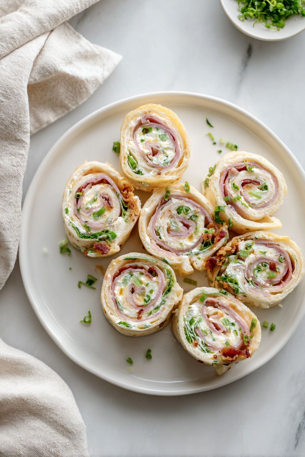 High Roller Pinwheel Sandwiches