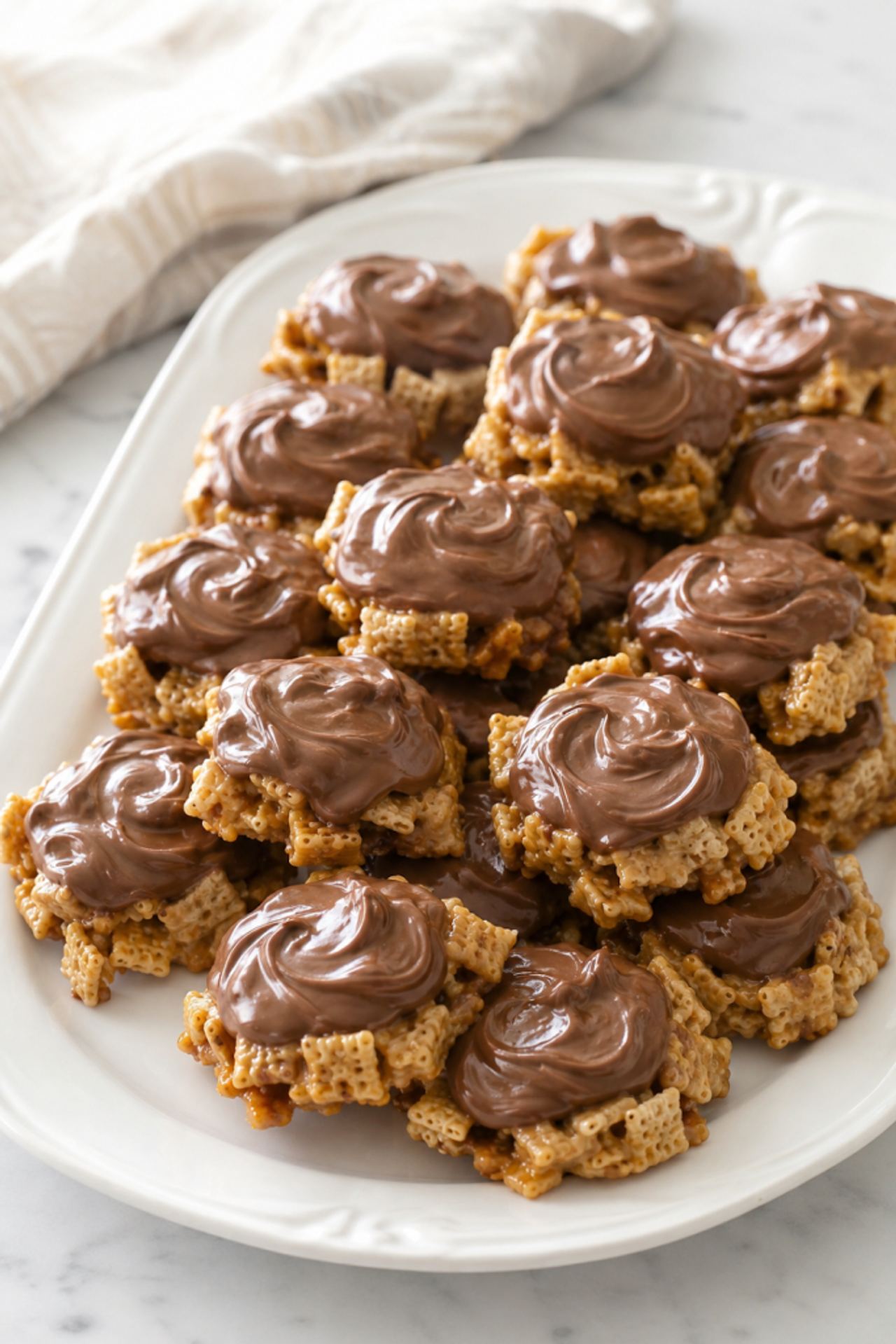 Homemade Chex Scotcheroos