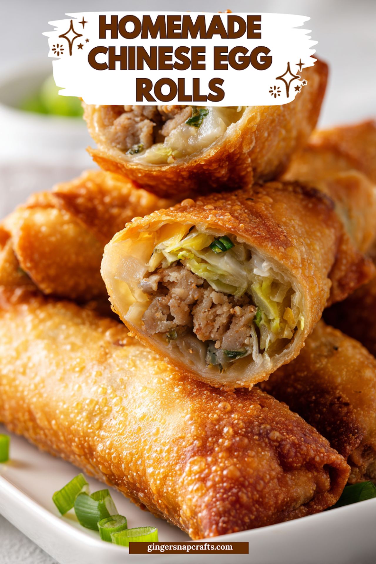 Homemade Chinese Egg Rolls